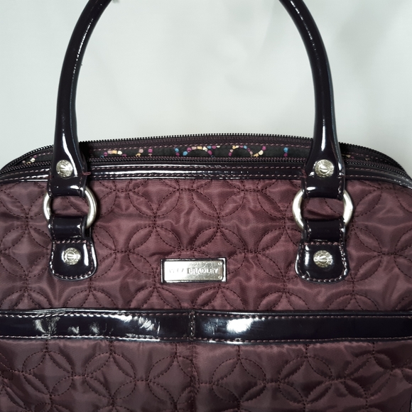 Vera Bradley pulm quilted handbag - Picture 6 of 8